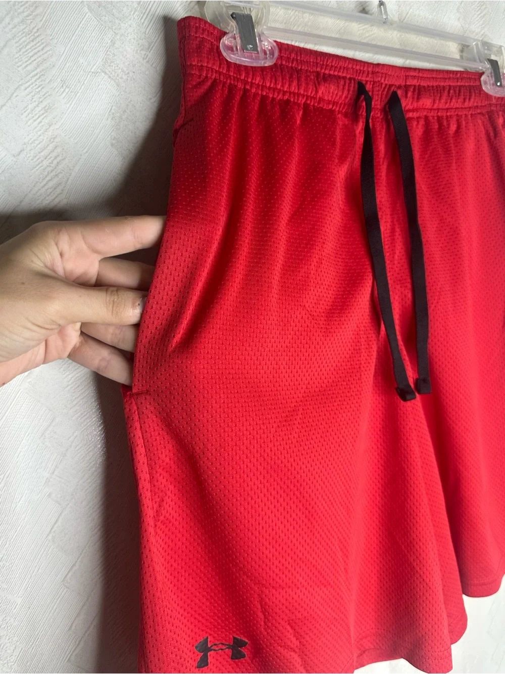 ❤️ 🆕 UNDER ARMOUR UA MEN'S TECH MESH SHORTS SMALL Red Performance